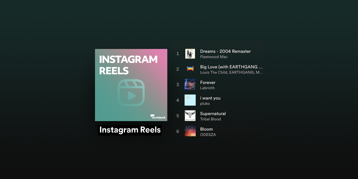 Instagram Reels Playlist banner